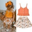 Top y falda niña L1499 3
