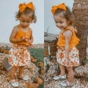 Top y falda niña L1499 5