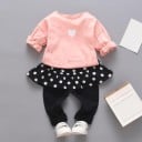 Camiseta y pantalón niña L1166 2