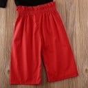 Camiseta y pantalón niña L1209 4