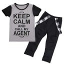 Camiseta y pantalón niña L1363 1