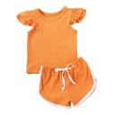 Camiseta y pantalón corto niña L1118 4