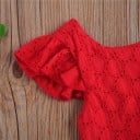 Camiseta y pantalón corto niña L1189 5