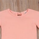 Camiseta y pantalón corto niña L1273 9