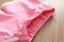 Camiseta y pantalón corto niña L1396 5