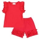 Camiseta y pantalón corto niña L1445 6