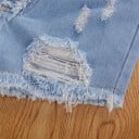 Camiseta y pantalón corto niña L1458 6