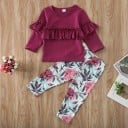 Camiseta y leggings niña L1504 3