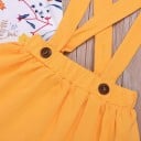 Camiseta y falda niña L1425 5