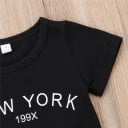 Camiseta y falda niña L1495 6