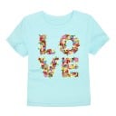 Mädchen-T-Shirt LOVE J3289 10