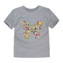 Mädchen-T-Shirt mit Schmetterling J3290 7