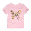 Mädchen-T-Shirt mit Schmetterling J3290 10