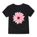 Mädchen-T-Shirt mit Blumendruck J3489 4