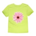 Mädchen-T-Shirt mit Blumendruck J3489 11