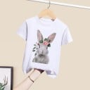 Tier-T-Shirt für Mädchen B1612 1