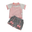 Camiseta, camiseta de tirantes y pantalón corto niña L1193 4