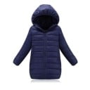 Chaqueta de invierno con capucha para niña J2900 6