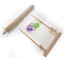 Wooden Swing for Birds 3