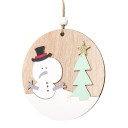 Trä julprydnad 3