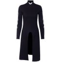Vestido extravagante de cuello alto 1