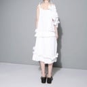 Vestido extravagante con volantes 5