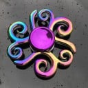Fidget spinner duhový E72 16