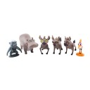 Vilda djurfigurer 12 st 4