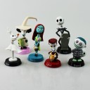 Halloween figurer 6 st 2
