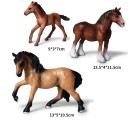 Hästfigurer 3 st 2