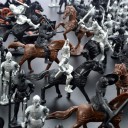 Riddarfigurer - storlek 8 cm - förpackning med 28 stycken 5