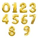 Nummer folieballong 42