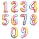 Nummer folieballong 43