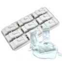 Isbricka med Moai-mönster 3