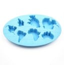 Moule à glace en forme de carte du monde 2