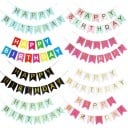 Grattis på födelsedagen bunting girlander 8