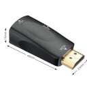 HDMI VGA-adapter hane till hona J1308 9