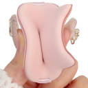 4er-Set Quasten in Katzenpfotenform 6,3 x 5,6 x 0,7 cm Make-up-Schwämmchen für die trockene und nasse Anwendung Feine Concealer-Applikatoren 3