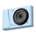 4K digitaalinen kamera 16x zoomilla 24 Mpx 2,4" näyttö kuvastabilointi kasvojentunnistus ja ajastin matkoille ja vloggaamiseen 2