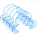 5 buc C tăvițe dentare din plastic 118 x 85 mm deschizător de gură pentru tratamente stomatologice și reparații dentare 2
