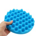 5 buc Lești de spumă 101,6 mm Discuri de lustruire din spumă ondulată colorată Set de pad-uri pentru mașina de lustruit corectarea și renovarea 4