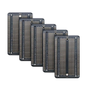5 buc Standard plăci prototip pentru circuite imprimate 5,2 x 8,9 cm FR-4 Fibra de sticlă Placă de lipit PCB pentru Arduino proiecte electronice DIY Placă fără lipire 4