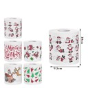 5 bucăți Hârtie igienică de Crăciun 10 x 10 cm 2 straturi Set cu motive de Crăciun Servetele de hârtie colorate Produse pentru bucătărie Acasă Decorațiuni festive 2