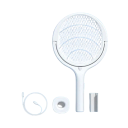 5-in-1 Electric Mosquito Racket with Fast Charging Adjustable Battery Lamp for Flies and Bedbugs Safe Isolated Repellent 2