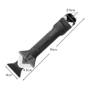 5-in-1 gereedschapsset 19 x 4 cm metalen spatel siliconenverwijderaar kitgereedschap voegverwijderaar hoekschraper afwerkspatel 2
