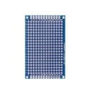 5 ks prototypová doska plošných spojov 4 x 6 cm Oboustranné univerzálne PCB dosky pre spájkovanie DIY elektronické projekty a testovanie obvodov 2