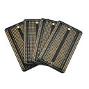5 ks Štandardné prototypové dosky plošných spojov 5,2 x 8,9 cm FR-4 Sklolaminát Pájecia doska PCB pre Arduino DIY elektronické projekty Nepájivé pole 2