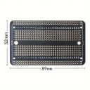 5 ks Standardní prototypové desky plošných spojů 5,2 x 8,9 cm FR-4 Sklolaminát Pájecí deska PCB pro Arduino DIY elektronické projekty Nepájivé pole 3