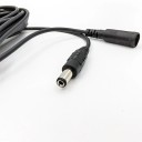 5 m DC 5.5 mm x 2.1 mm Male to Female Extension Power Cable Black Lead for LED Strips Cameras Power Accessories 4