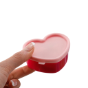 5 mini botellas exprimibles de 3,5 × 7,5 × 6,5 cm, recipientes de plástico para kétchup y condimentos, cajas portátiles para aderezos, salsas 3
